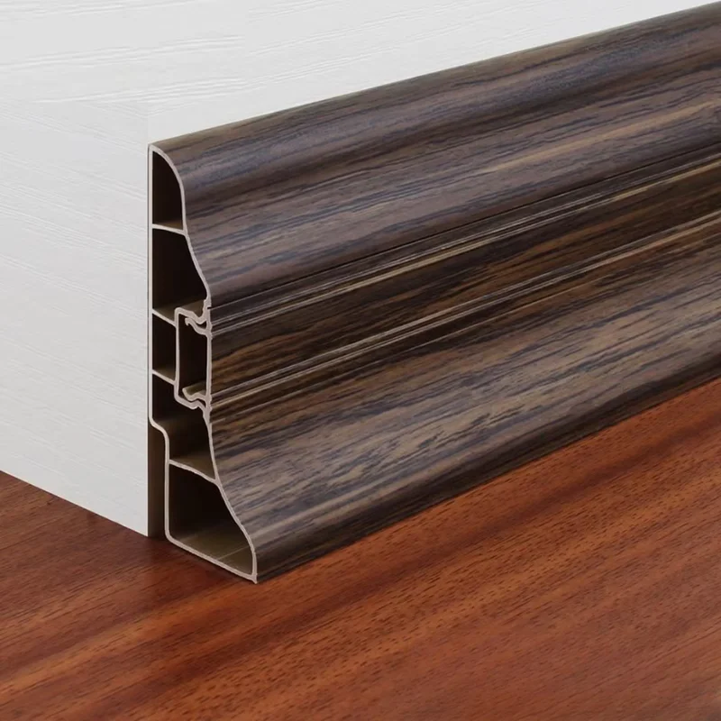 Wood Grain PVC Skirting in dubai